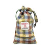 Moorland Country Check Harris Tweed Treat Bag With Built-In Poop Bag Dispenser