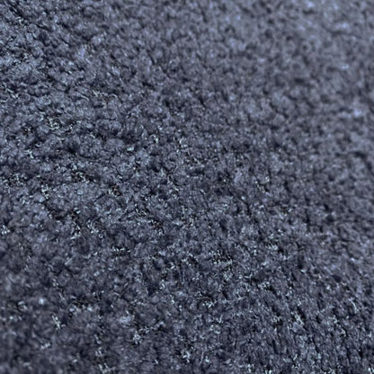 Close-up of dark blue textured fabric