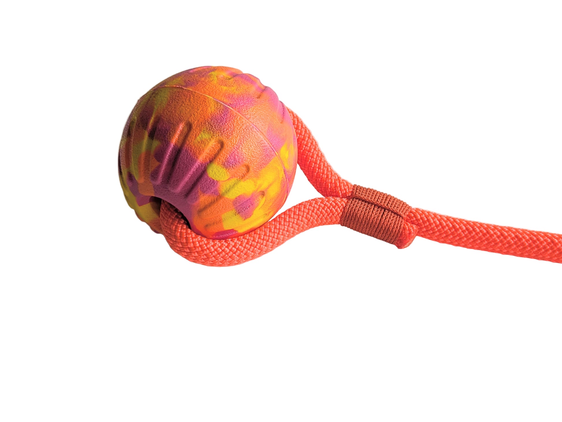 Orange and Yellow Floating Tug Toy with Rope Handle – The Ultimate Tug &amp; Fetch Toy for Dogs That Love to Play!