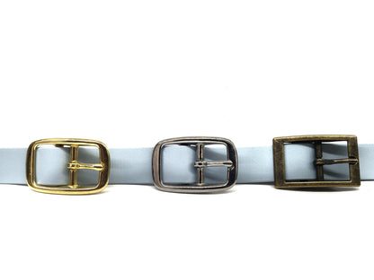 Pastel Blue Waterproof Biothane Buckle Dog Collar