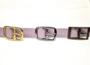 Pastel Pink Waterproof Biothane Buckle Dog Collar