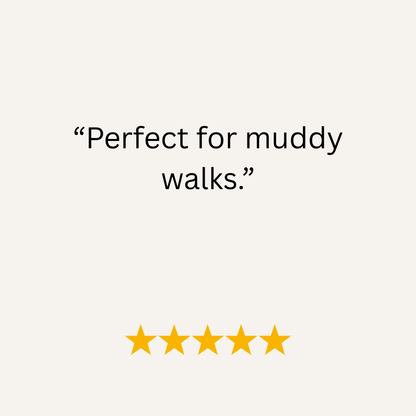 Beigefarbenes wasserdichtes Biothane Hundehalsband mit Metallschließe