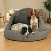 X-Large Grey Deluxe Comfort Cocoon Hundebett 30% Rabatt