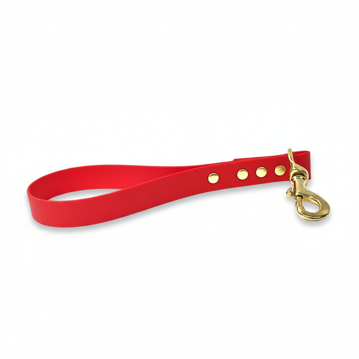 Red Dog Traffic Handle – Waterproof Short Control Lead Handmade UK ...
