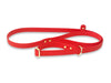 Red Waterproof Biothane Dog Slip Lead