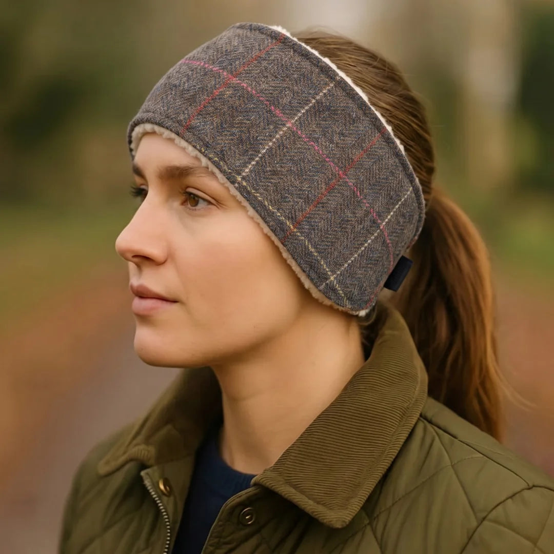 Abraham Moon, Rosa Myrtle Ladies Tweed Headband