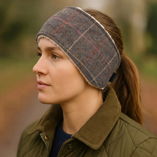 Abraham Moon, Rosa Myrtle Ladies Tweed Headband