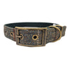 Rosa Myrtle - Buckle Fastening Luxury Abraham Moon Tweed Dog Collar
