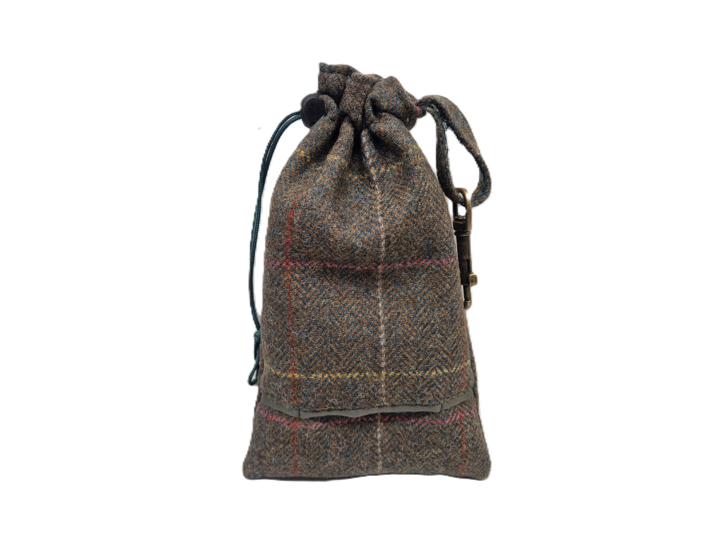 Abraham Moon Rosa Myrtle Check Luxury Dog Collar