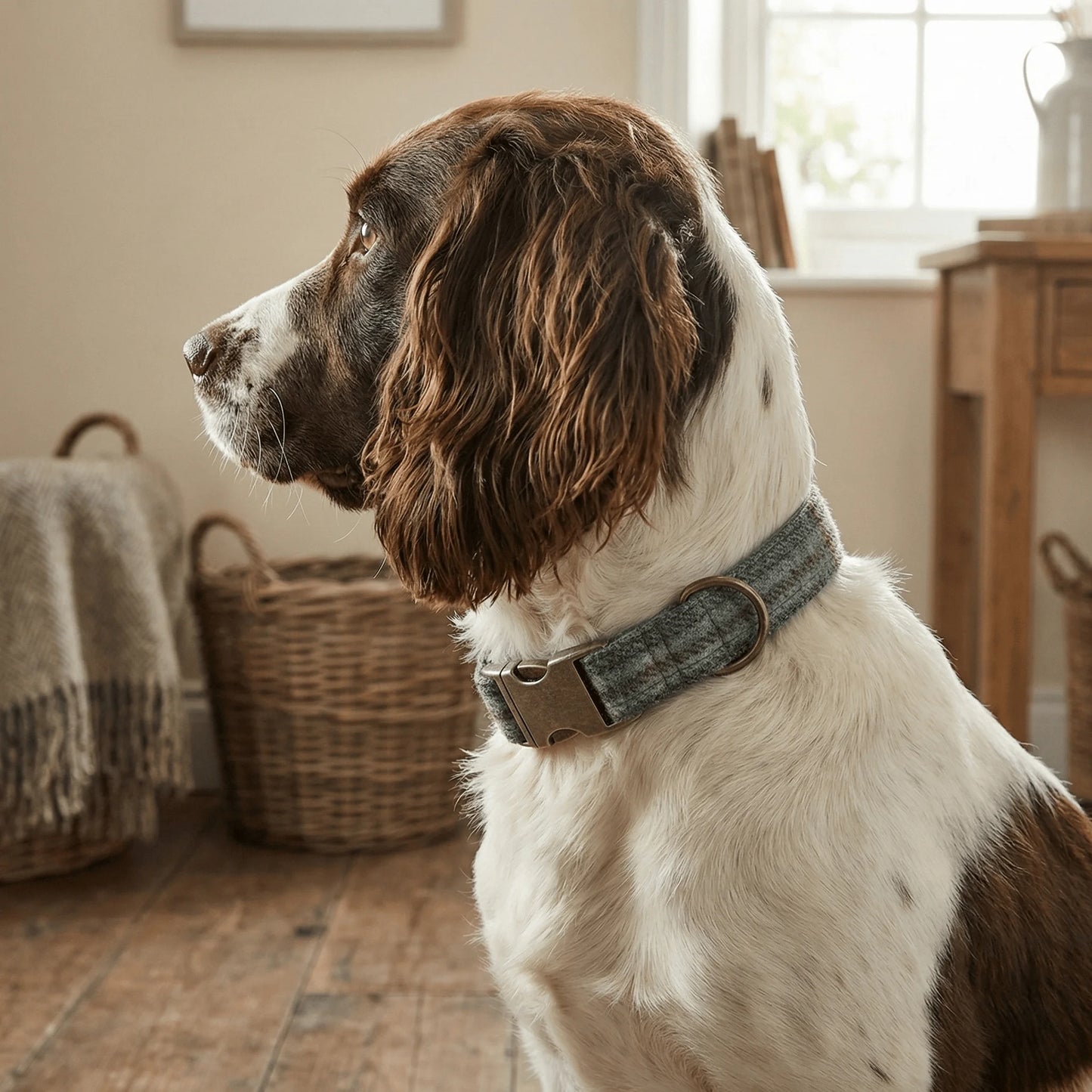 Abraham Moon Huntingtower Celestial Luxury Dog Collar - Collared Creatures LTD