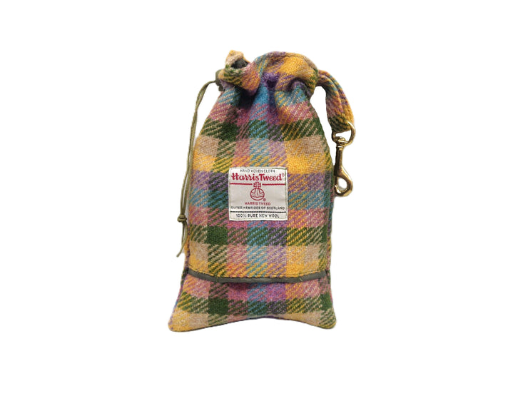 *NEW* Spring Garden Check Luxury Harris Tweed Dog Collar