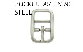 steel buckle option