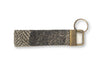 Stone Check Luxury Harris Tweed Keyring | Key Fob