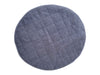 Luxury Grey Teddy Fur Cave Bed Round Blanket