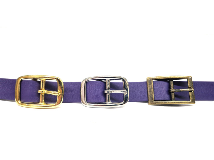 Violet & Amethyst Multicolour Waterproof Biothane Buckle Dog Collar
