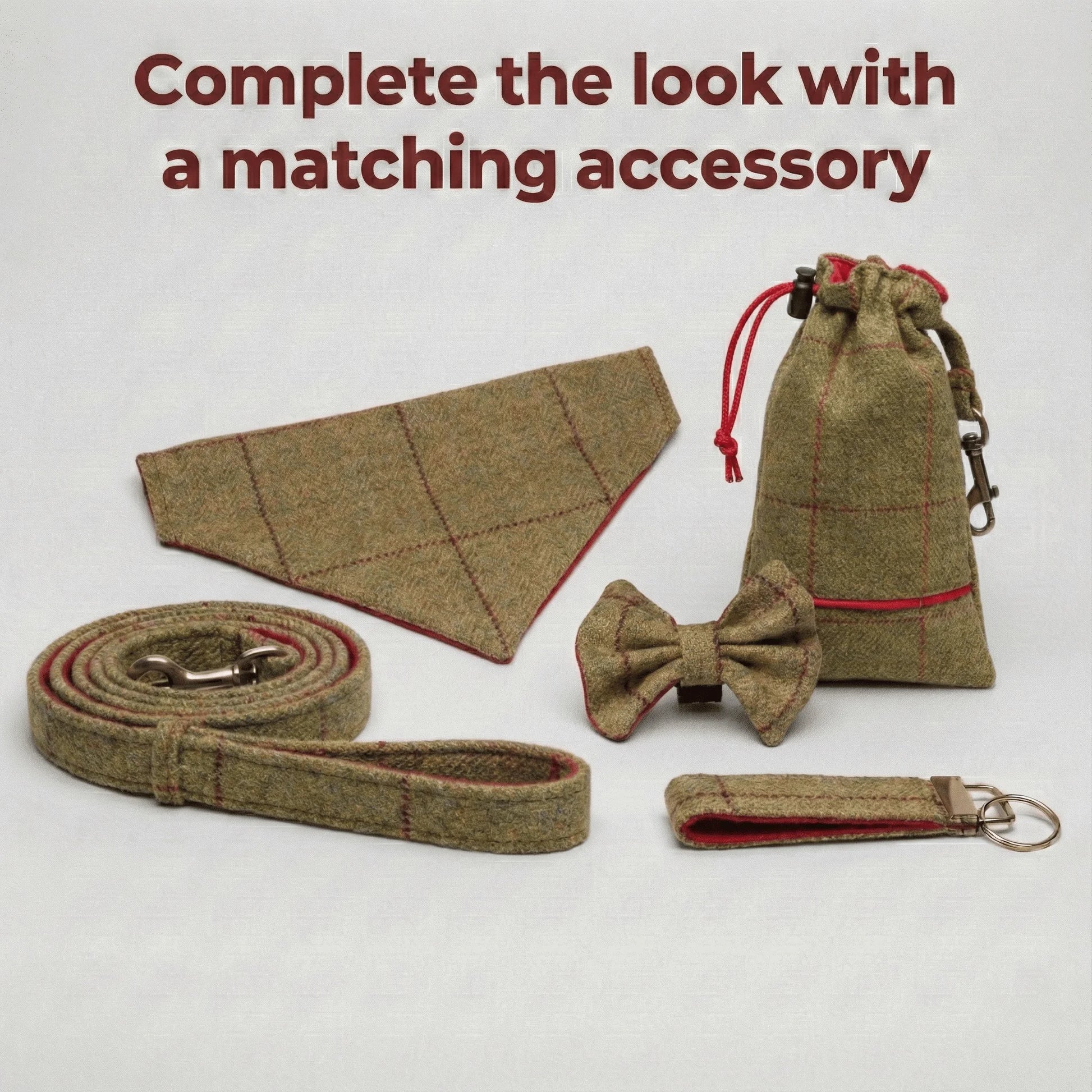 Yorkshire Tweed Luxury Dog Collar - Collared Creatures LTD