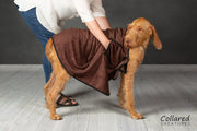 Bamboo dog drying towel - Collared Creatures