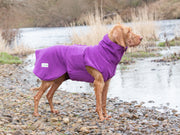 Magenta Perfectly Practical Dog Drying Coat - Collared Creatures