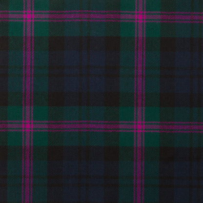 Collared Creatures Baird Modern Tartan material