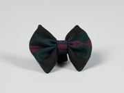 Collared Creatures Baird Modern Tartan Luxury Dog Bow Tie