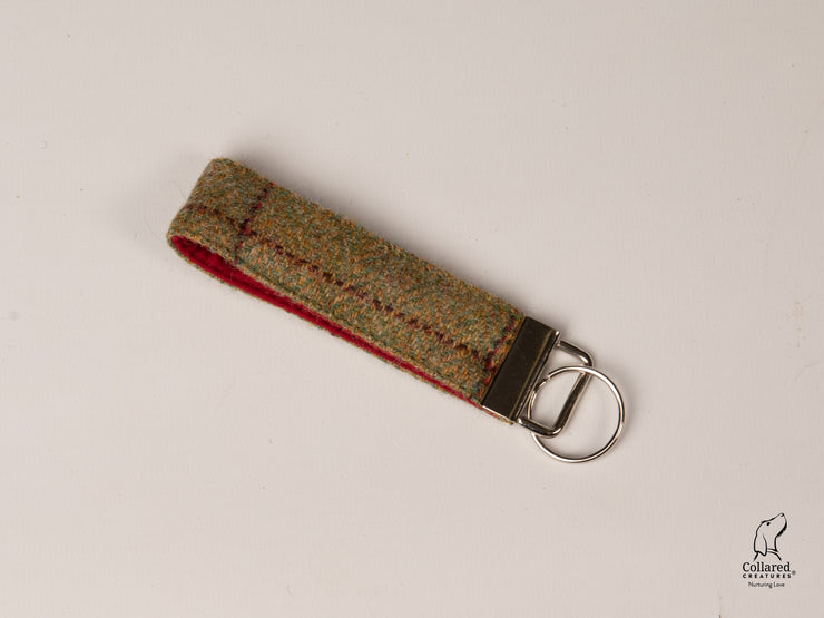 yorkshire tweed luxury key fob |collared creatures