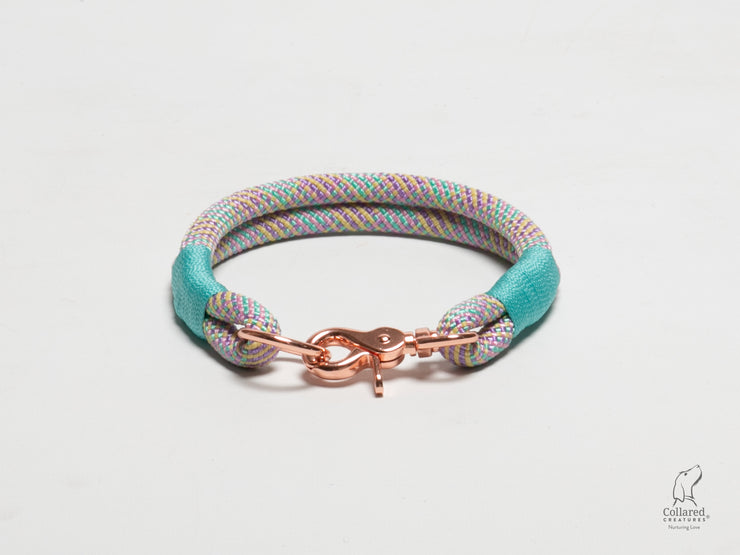 Handmade Rope  collar Fruit Pastel with whipping