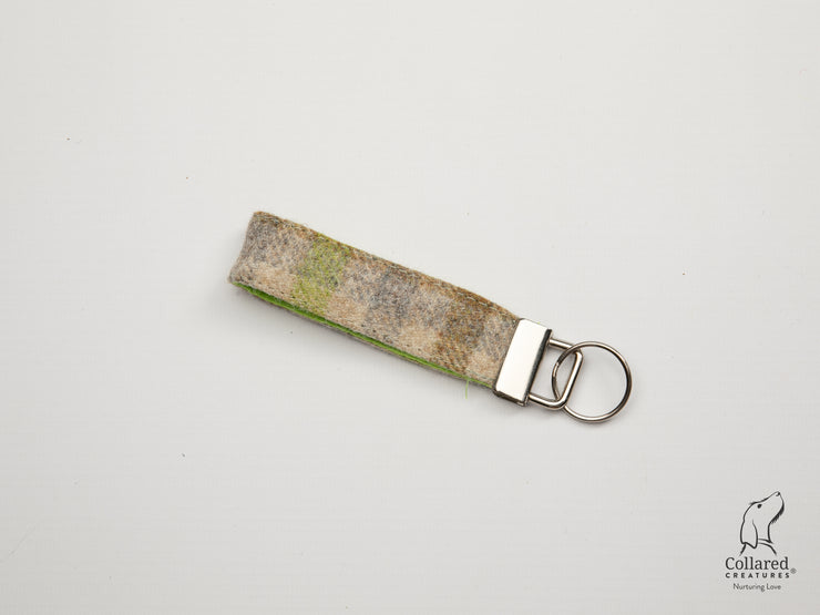 Collared Creatures, Abraham Moon Bibury-Lichen, Luxury Handmade Keyrings / Key Fobs