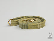 Collared Creatures, Abraham Moon Mr Straws House, Sage, Luxury Dog Lead