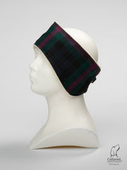 Collared Creatures Baird Modern Tartan Luxury Ladies Headband