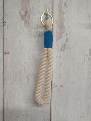 Rope Key-Ring with Coloured Whipped Thread – Collared Creatures LTD