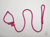 Handmade Rope Slip Lead Passion Pink
