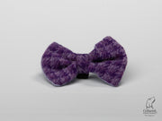 Collared Creatures Purple Dream Luxury Harris Tweed Dog Bow Tie